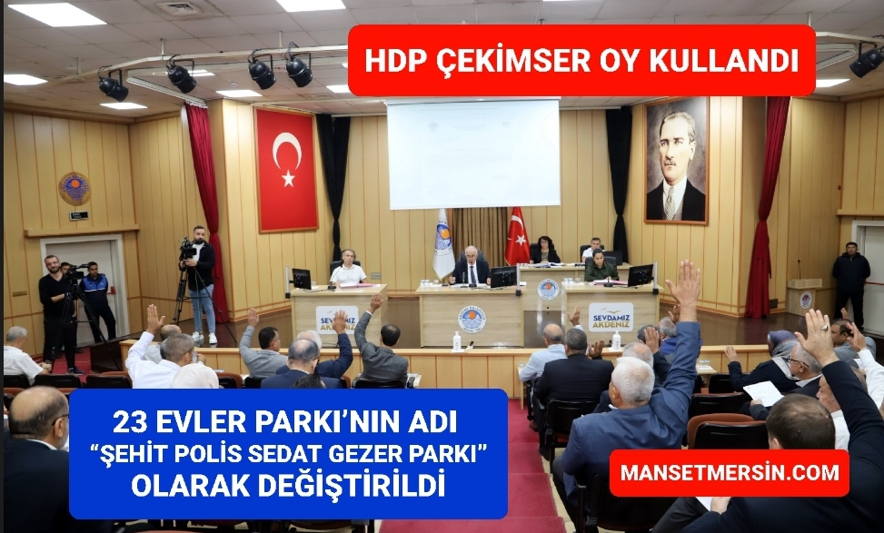 23 EVLER PARKI’NIN ADI “ŞEHİT POLİS SEDAT GEZER PARKI” OLARAK DEĞİŞTİRİLDİ