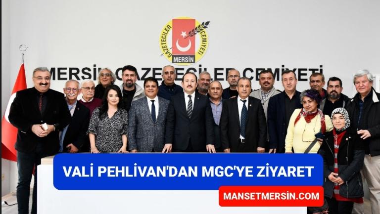 VALİ PEHLİVAN’DAN MGC’YE ZİYARET