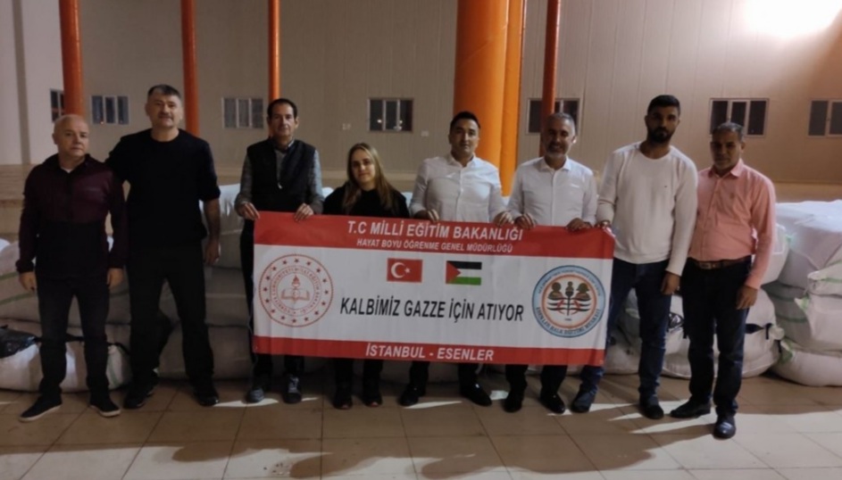 İL MİLLİ EĞİTİM MÜDÜRLÜĞÜ’NÜN GAZZE’YE YARDIMLARI DEVAM EDİYOR