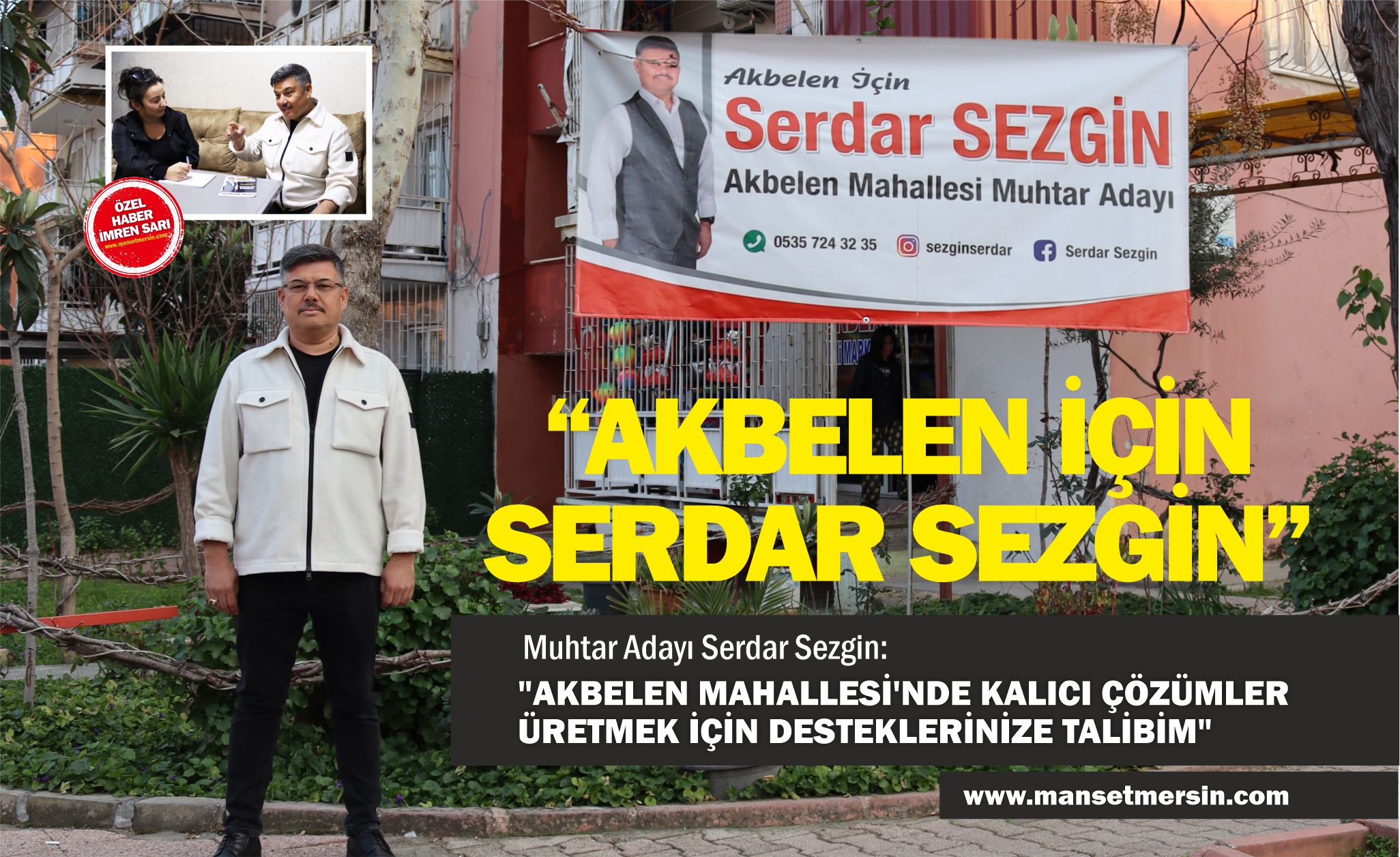 “AKBELEN İÇİN SERDAR SEZGİN”