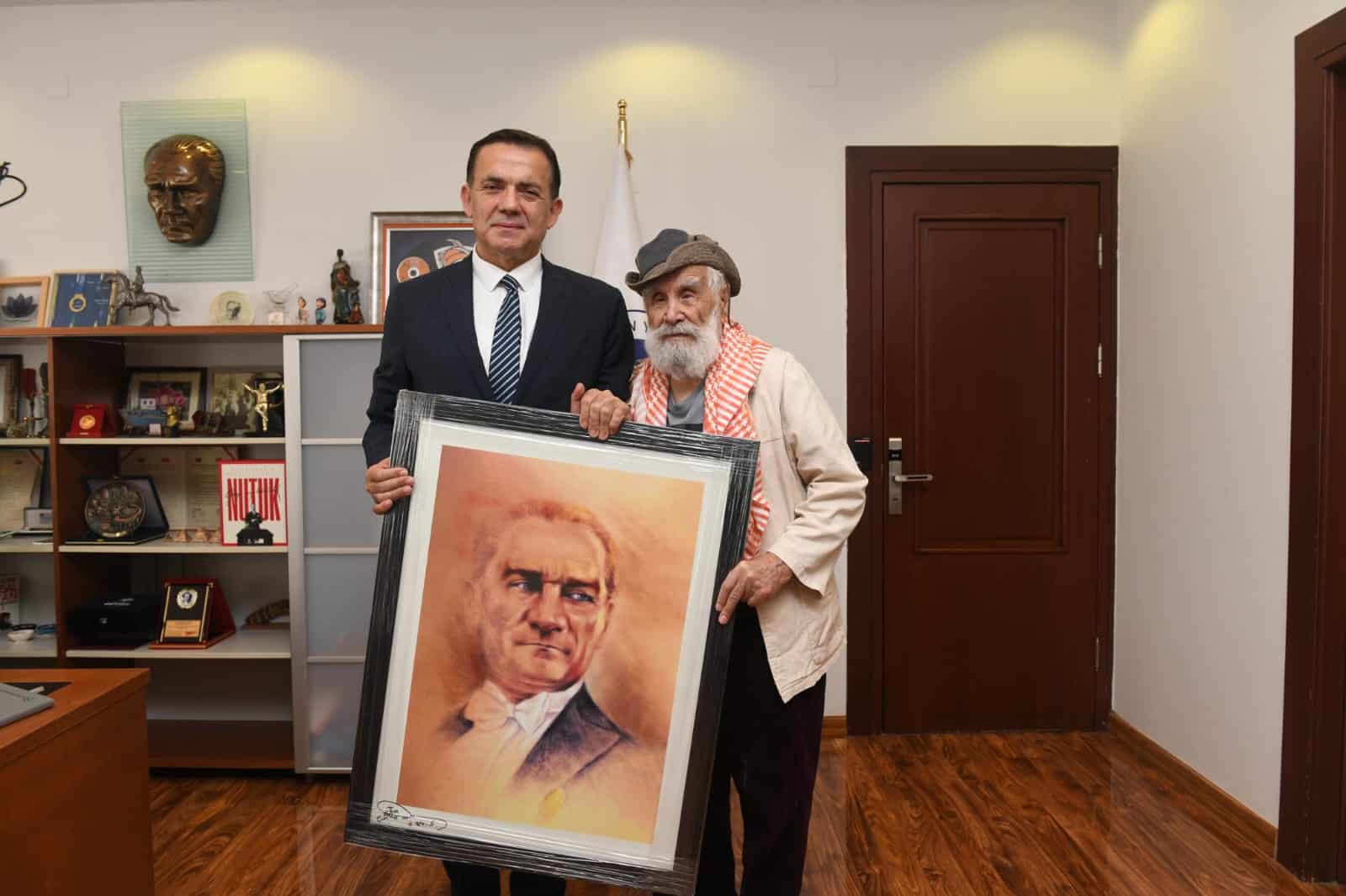 RESSAM ÇALIŞKAN, BAŞKAN ÖZYİĞİT’İ ZİYARET ETTİ