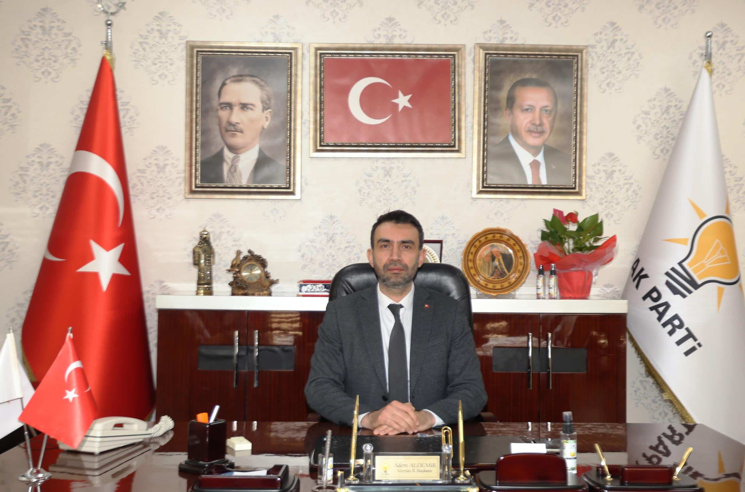 İL BAŞKANI ALDEMİR, 30 AĞUSTOS ZAFER BAYRAMINI KUTLADI