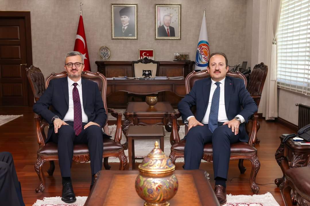 DIŞİŞLERİ BAKAN YARDIMCISI DURAN, VALİ PEHLİVAN’I ZİYARET ETTİ