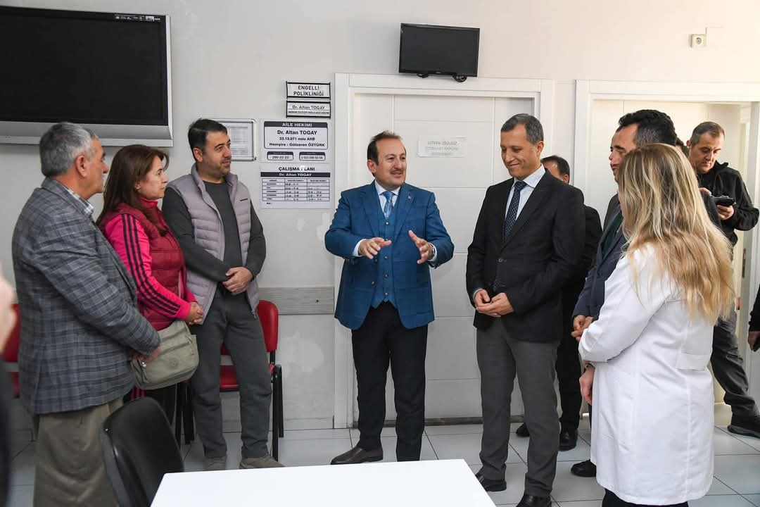 VALİ PEHLİVAN, MEVLANA AİLE SAĞLIĞI MERKEZİNİ ZİYARET ETTİ