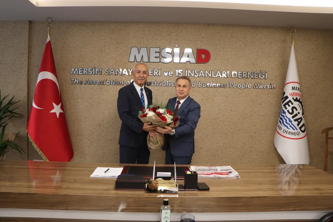 EMEKLİ AYRILAN VALİ YARDIMCISI YILMAZ, MESİAD’I ZİYARET ETTİ