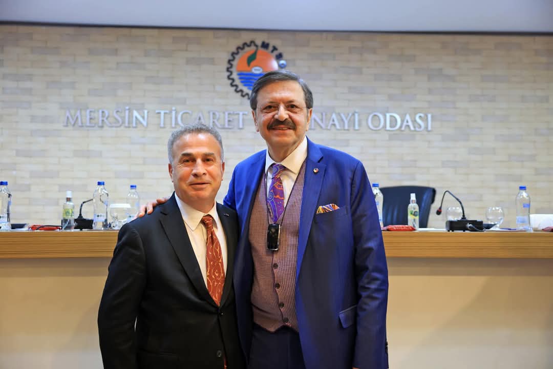 TOBB BAŞKANI HİSARCIKOĞLU, MTSO MECLİS ÜYELERİYLE BİR ARAYA GELDİ