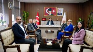 MESİAD YÖNETİMİ, İL MİLLİ EĞİTİM MÜDÜRÜ ÖZDEMİRCİ’YE HAYIRLI OLSUN ZİYARETİNDE BULUNDU