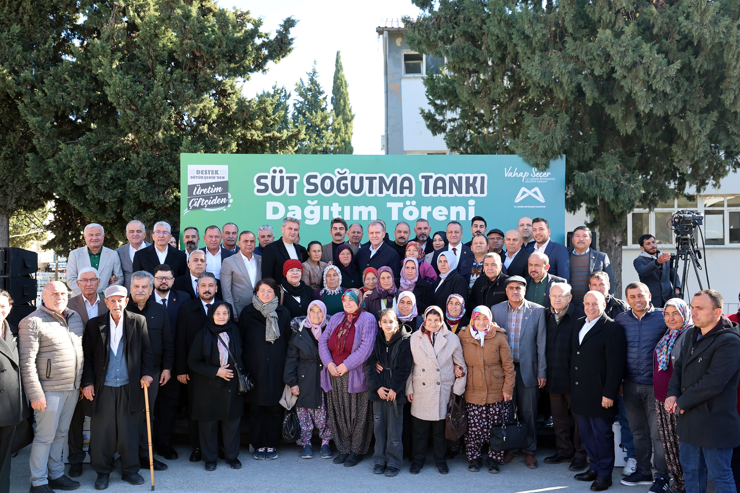 BAŞKAN SEÇER, ‘SÜT SOĞUTMA TANKI DAĞITIM TÖRENİ’NE KATILDI