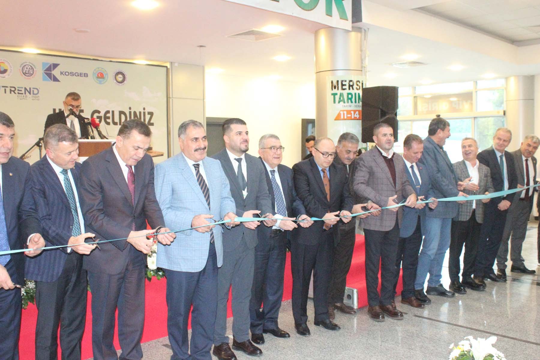 MERSİN TARIM FUARI’NIN AÇILIŞI GERÇEKLEŞTİRİLDİ
