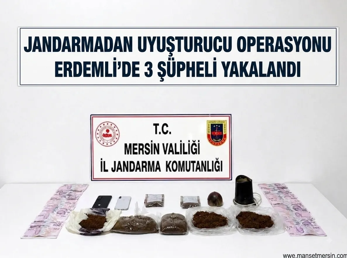 JANDARMADAN UYUŞTURUCU OPERASYONU