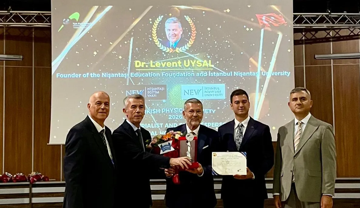 MİLLETVEKİLİ UYSAL’A TÜRK FİZİK DERNEĞİ’NDEN ÖZEL ONUR ÖDÜLÜ